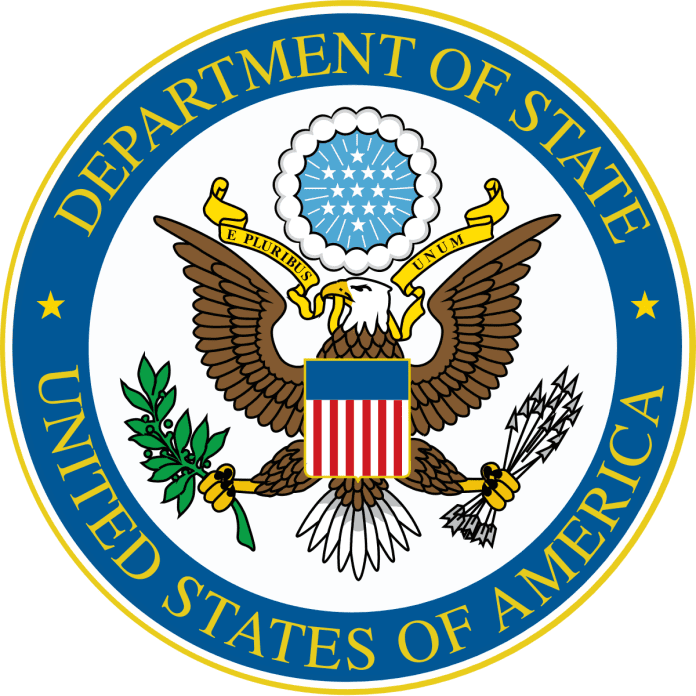 شعار وزارة الخارجية الامريكية - المصدر الخارجية الامريكية